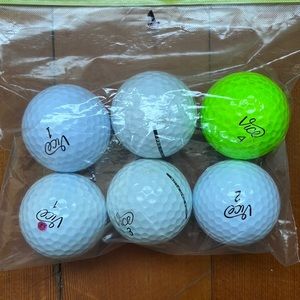 Vice Used Golf Balls 6 Bundle